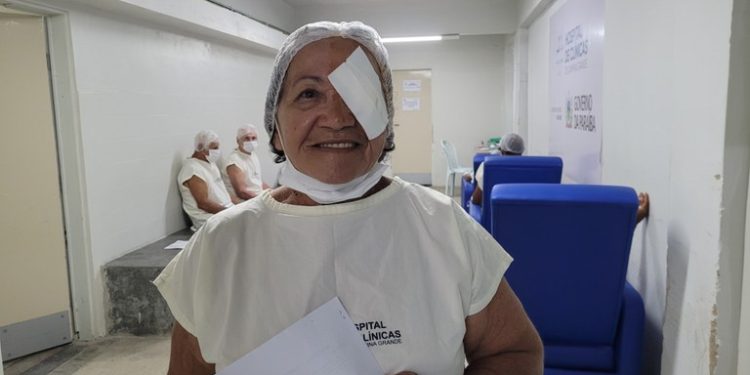 Opera Paraíba: Mutirão da Catarata realiza cirurgias no Hospital de Clínicas em Campina Grande