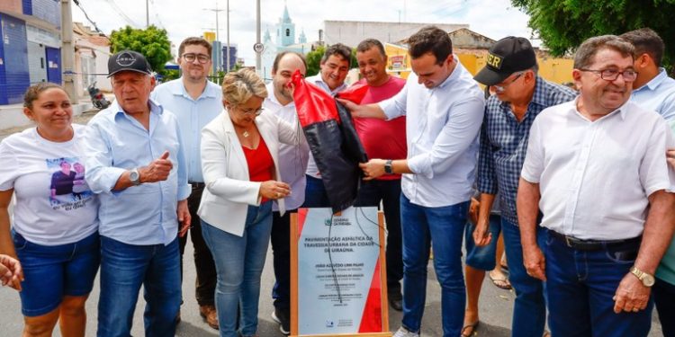 Governador em exercício entrega escola, travessia urbana e visita creche em Uiraúna e Bom Jesus