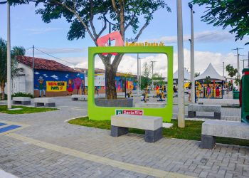 Santa Rita ganha mais uma praça com academia de saúde e muitas opções de lazer