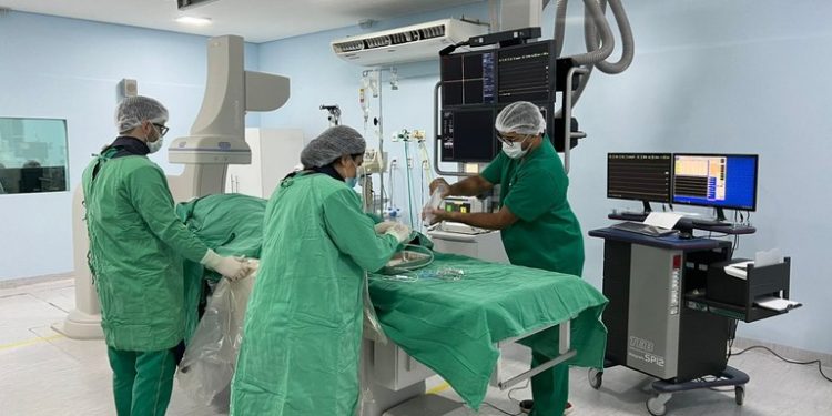 Hemodinâmica do Hospital Regional de Patos realiza mil procedimentos em seis meses de funcionamento