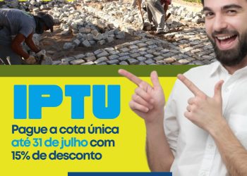 Prefeitura de Conde inicia a campanha de IPTU e TCR 2023