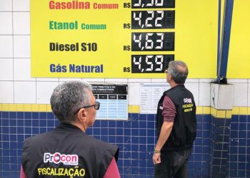 Pesquisa registra média de R$ 5,405 no preço da gasolina em João Pessoa