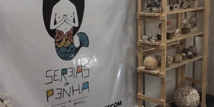 Arte das Sereias da Penha é destaque na Multifeira Brasil Mostra Brasil