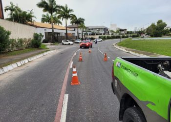 SEMOB-JP alerta condutores para bloqueio temporário de trânsito no Portal do Sol