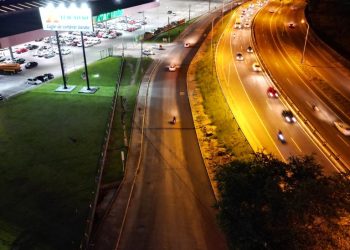 Mais de nove mil lâmpadas LED já foram instaladas na Capital