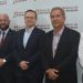 Neto Franca e Anderson Possa recebem, na sede do BNB, representantes de uma das maiores agências de classificação de risco do mundo