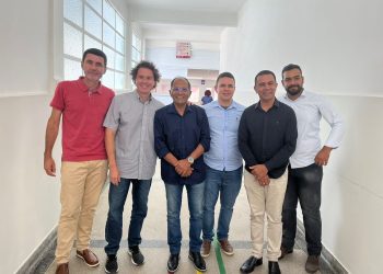 Durante inspeção às obras do ISEA, secretário destaca importância da atuação de Veneziano: “Ficará na história do instituto”