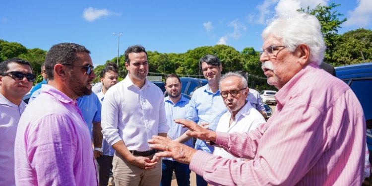Governador em exercício inspeciona obras do Parque Horizontes de Inovação e de mobilidade urbana em João Pessoa