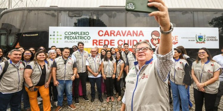 João Azevêdo faz abertura oficial da Caravana da Rede Cuidar 2023 e destaca interiorização dos serviços de saúde