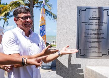 Prefeitura de Cabedelo entrega 1ª etapa da urbanização da praia de Ponta de Campina