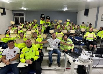 SEMOB-JP encerra curso de atualização para agentes de trânsito