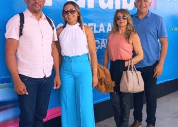 Equipe da Educação de Serra da Raiz participa de evento para Alfabetização na idade certa