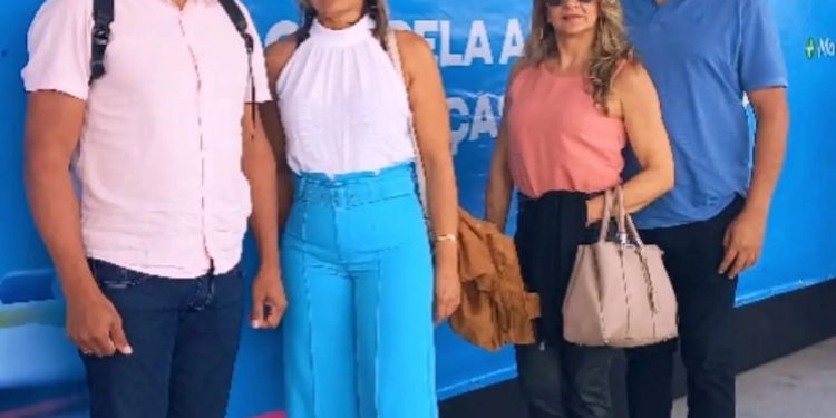 Equipe da Educação de Serra da Raiz participa de evento para Alfabetização na idade certa