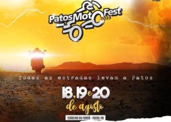 Patos Moto Fest 2023: Prefeitura de Patos apoia evento que reúne motociclistas de todo o país