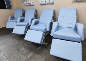 Hospital de Trauma de Campina Grande recebe 60 novas poltronas para acompanhantes de pacientes