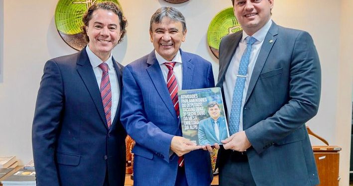 ÁUDIO: Em reunião com Veneziano e Wellington Dias, Taciano Diniz pleiteia mais recursos para os municípios paraibanos