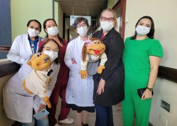 Contação de histórias encanta pacientes da Pediatria do Hospital de Trauma de João Pessoa