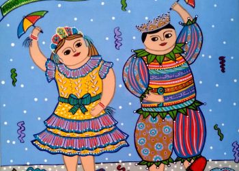 Celeiro Criativo segue com exposição ‘Do Sagrado ao Profano’ da artista plástica Célia Gondim