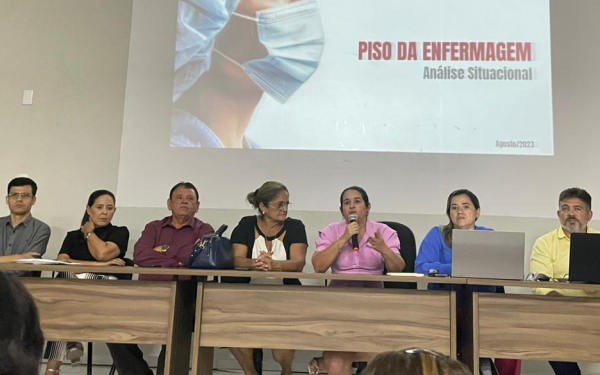Reunião define encaminhamentos para pagamento do piso da enfermagem em Cajazeiras
