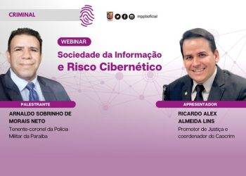 Ministério Público da Paraíba realiza webinar sobre segurança na internet, nesta quinta-feira