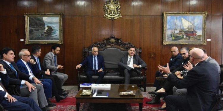 Cícero Lucena e outros representantes da FNP defendem arrecadação em audiência com presidente do Senado sobre reforma tributária