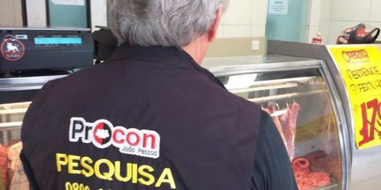 Pesquisa do Procon-JP registra variação de até 183,30% no preço do quilo da carne