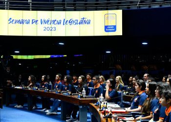 Sessão plenária encerra Jovem Senador 2023 nesta sexta