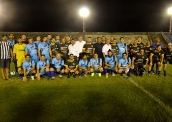 Jogo beneficente reúne vereadores, secretários e jornalistas no Almeidão