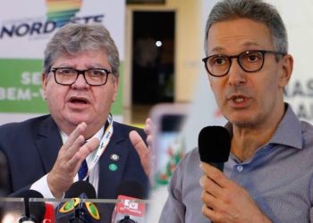 Mídia nacional repercute “climão” entre João e Zema na cerimônia do PAC após polêmica sobre o Nordeste