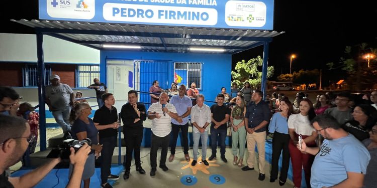UBS Pedro Firmino é reinaugurada em Patos com novos serviços e ampliação do atendimento