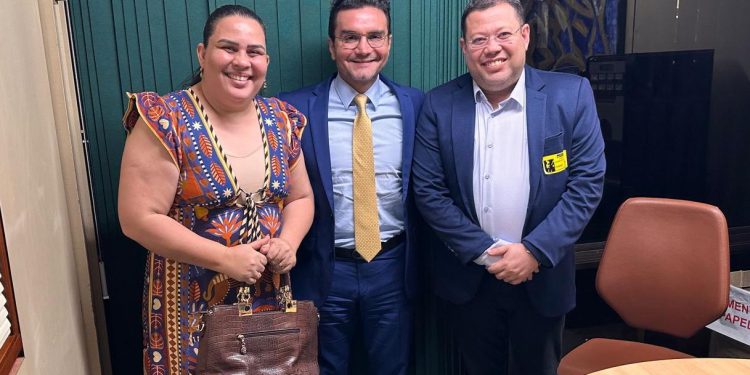 Em Brasília, prefeita Luciene mantém audiências com ministros do Turismo e Desenvolvimento Social e parlamentares da sua base
