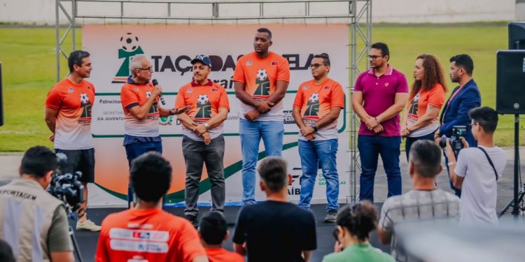 Cícero Lucena reafirma compromisso com o esporte durante lançamento da Taça das Favelas de João Pessoa