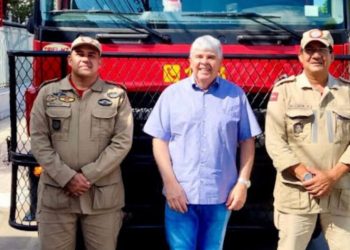 6ª CIA do Corpo de Bombeiros de Itabaiana recebe do Governo do Estado “Viatura Auto Bomba Tanque Florestal”