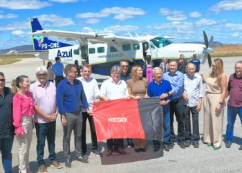 Governador promove o lançamento de voo inaugural de Cajazeiras e destaca importância da iniciativa para o Sertão paraibano