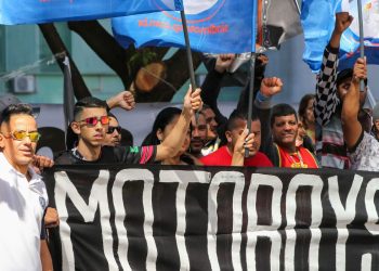 Motoboys pressionam por melhor acordo com empresas de aplicativo