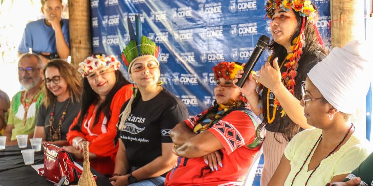 Prefeitura de Conde promove 1ª ação do Conde Feliz com Povos Indígenas na Aldeia Vitória