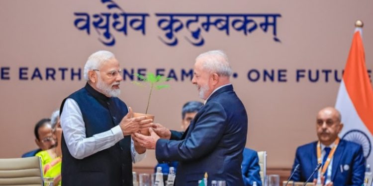 Brasil recebe a Presidência do G20 no encerramento da cúpula de Nova Delhi