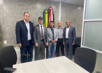 Presidente da CMJP recebe vereadores de Santa Rita e discute criação do Parlamento da Região Metropolitana