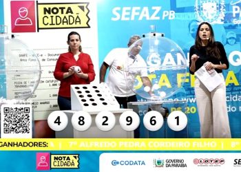 Nota Cidadã divulga os 31 ganhadores do sorteio do mês de agosto
