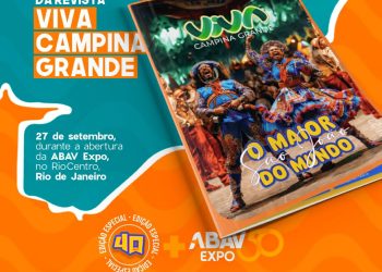 Prefeitura de Campina Grande lança revista comemorativa d’O Maior São João do Mundo, no Rio de Janeiro