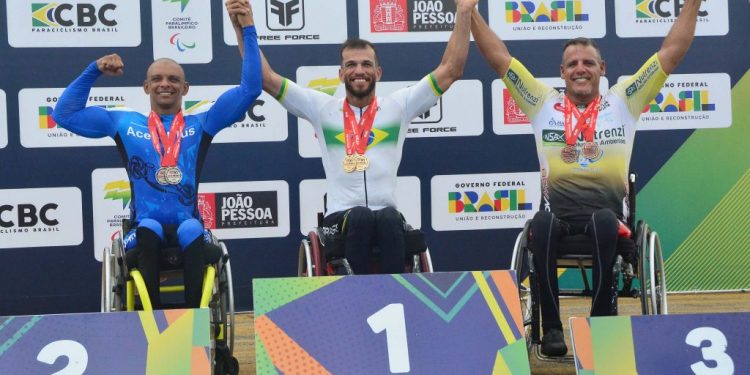 Competição de resistência encerra etapa de João Pessoa da Copa Brasil de Paraciclismo