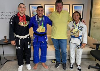 Atletas beneficiados por ação de Ruy destacam apoio para disputa do Sul Americano de Jiu-Jitsu