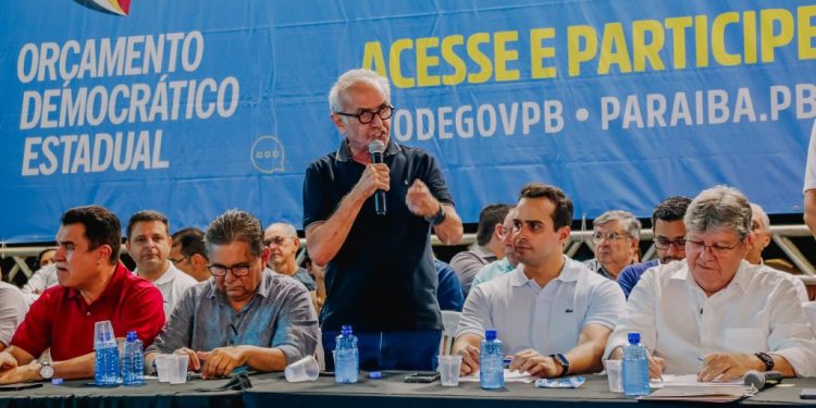 Durante plenária do ODE, Cícero Lucena diz que a Prefeitura está ao lado do Governo para atender demandas da população