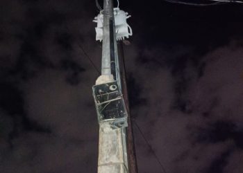 ESCURIDÃO: Medidor de energia, quadro de comando e cabos elétricos são furtados na BR-230