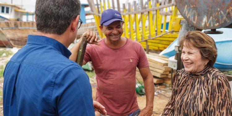Vitor Hugo recebe ex-senadora Nilda Gondim em visita à obras e ações em Cabedelo: “Gratidão aos R$ 12 milhões em emendas”