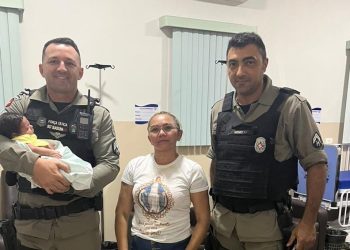 Mais um bebê engasgado é salvo por policiais militares na Paraíba