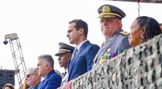 Vice-governador participa de desfile cívico-militar da Independência do Brasil em João Pessoa