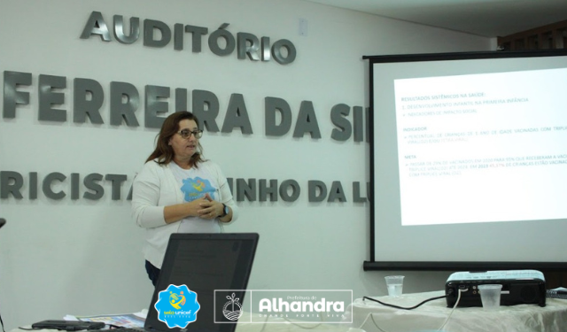 Em busca do Selo Unicef: meta prevê 95% de crianças vacinas com a tríplice viral até 2024, em Alhandra