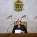 Rosa Weber defende atuação do STF durante julgamento de réus do 8/1