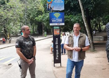 Parque da Bica disponibiliza acesso gratuito à internet com wifi livre para os visitantes